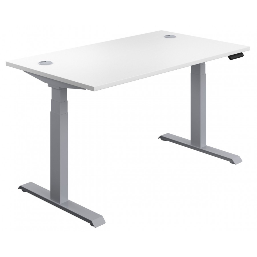 Olton Height Adjustable Straight Office Desk